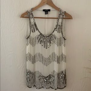 Sequin Detailed Tank